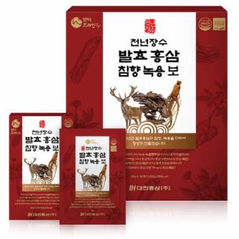 [대한홍삼] 발효홍삼 침향녹용보 50mlx30포