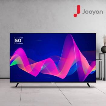 주연테크X텐텐샵 한정특판★ QLED 제로베젤 50인치 4K 구글 스마트TV